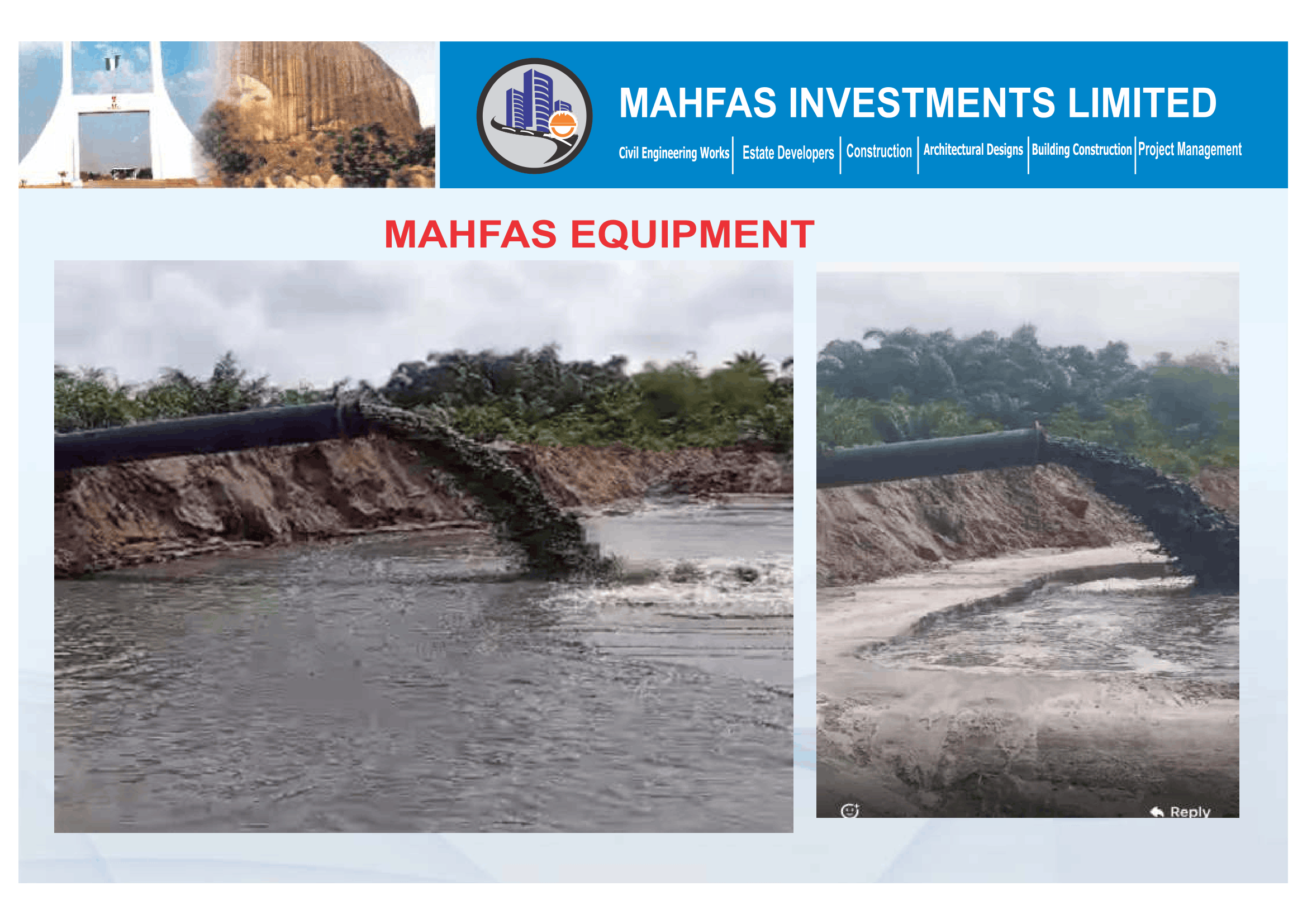 Mahfas Dredging and marine project photograph, image 2 of 10 in this portfolio.